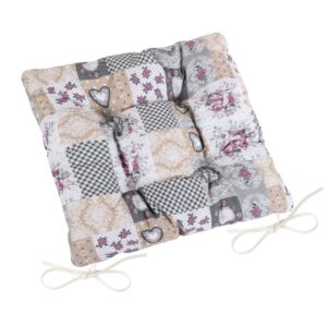 Bellatex DITA Patchwork love steppelt székpárna