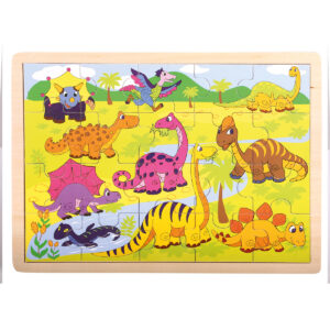 Bino Dinoszauruszos Puzzle