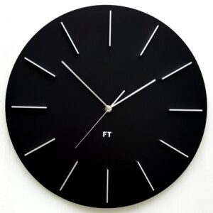 Future Time FT2010BK Round black Design falióra