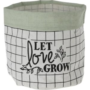 Let Love Grow textil virágtartó kaspó