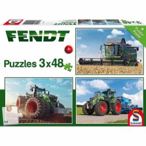 Schmidt Puzzle Fendt traktorok