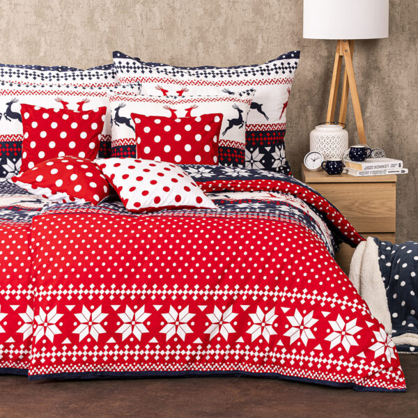 4Home Blue nordic pamut ágyneműhuzat