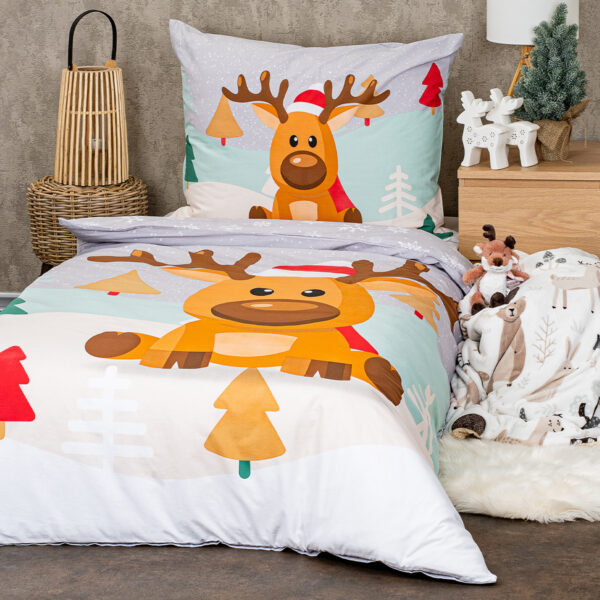 4Home Christmas reindeer pamut ágyneműhuzat