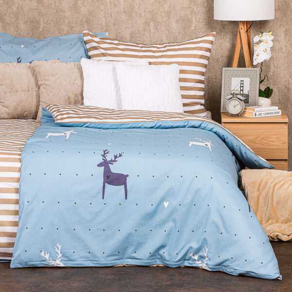 4Home Deer pamut ágyneműhuzat