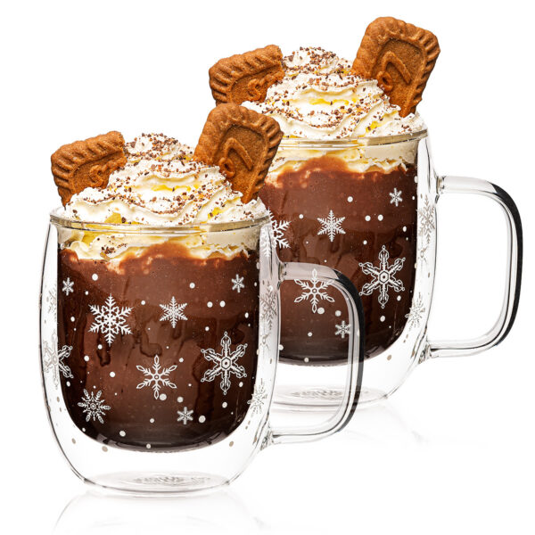 4Home Hot&Cool Snowflake thermo pohár 350 ml