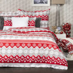 4Home Red Nordic pamut ágyneműhuzat