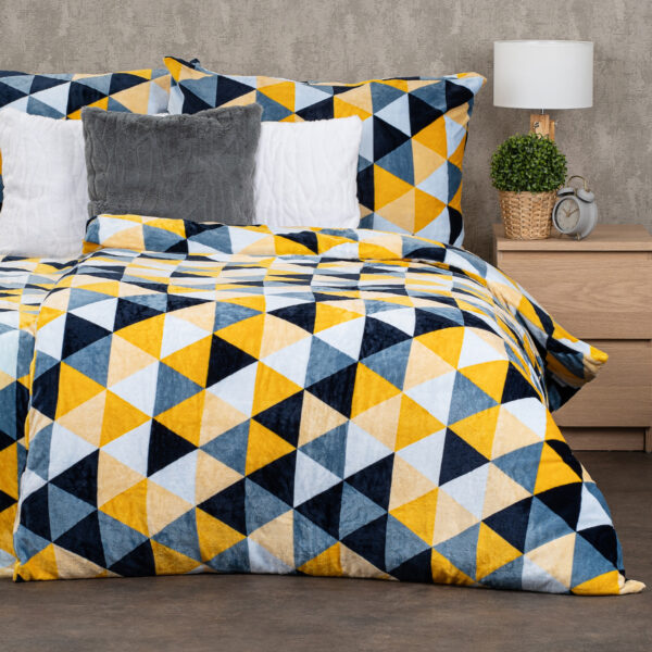 4Home Scandi triangle mikroflanel ágyneműhuzat