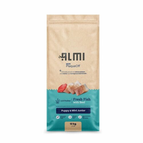 ALMI Puppy & Mini Junior granulátum hínárral