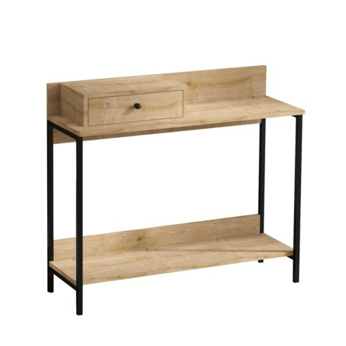 Alix Sapphire Oak konzolasztal