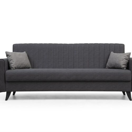 Alkon 3 Dark Grey kinyitható kanapé