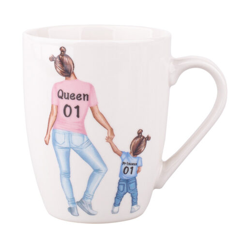 Altom Queen - girl porcelán bögre