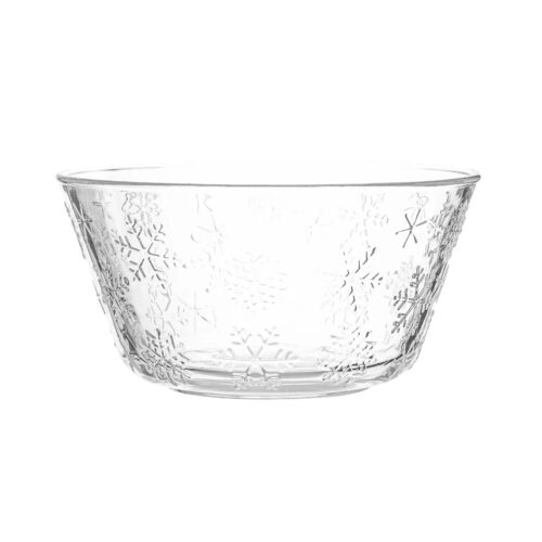 Altom Üvegtál Hópelyhek 13 cm