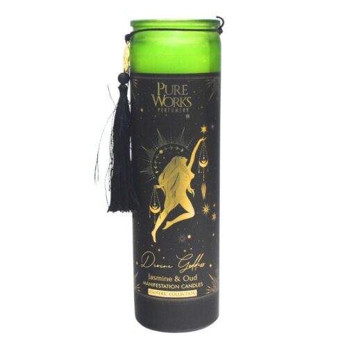 Arome Organic gyertya Jázmin&Oud 300 g színes