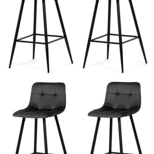 B-X7015 GREY2 bárszékek készlete