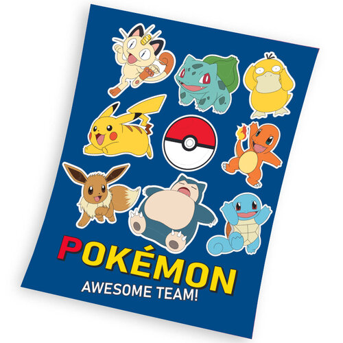 Baba takaró Pokémon harcra készen
