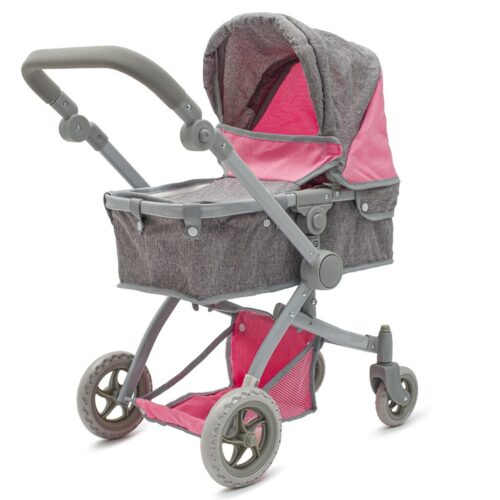 Baby Mix 2in1 Sophie babakocsi rózsaszín - szürke