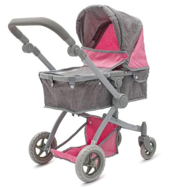 Baby Mix 2in1 Sophie babakocsi rózsaszín - szürke