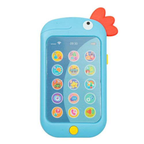 Baby Mix Baba telefon Papagáj kék