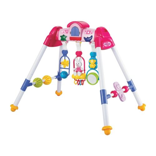Baby Mix Baby játszótrapéz De Lux rózsaszín