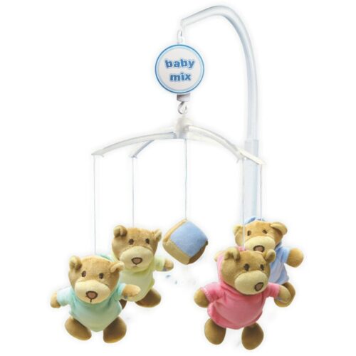 Baby Mix Körhinta a kiságy felett Medvék és egy kocka