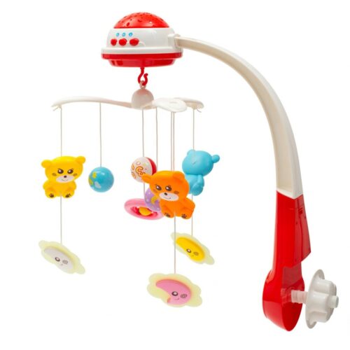 Baby Mix körhinta a kiságy felett fényvetítővel