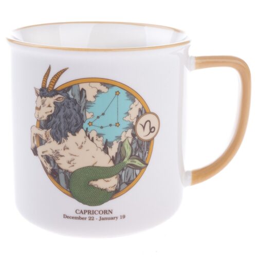 Bak csillagjegy porcelán bögre