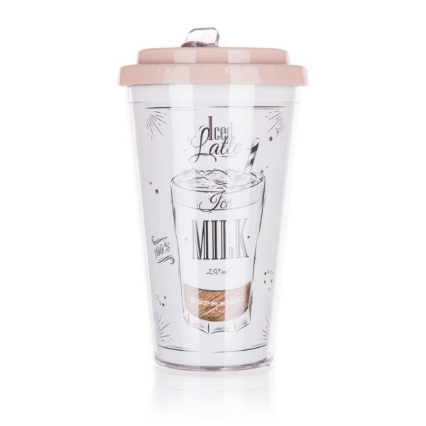 Bankett utazó bögre dupla falú COFFEE 0