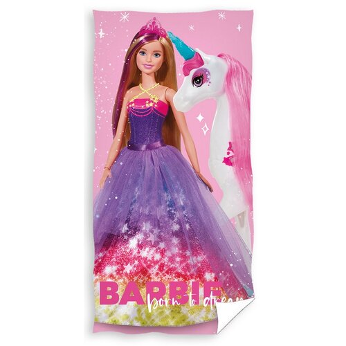 Barbie és az Egyszarvú gyerek törölköző