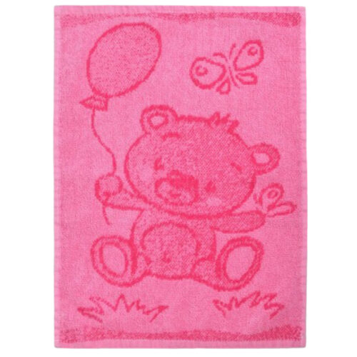 Bear pink gyermek törölköző