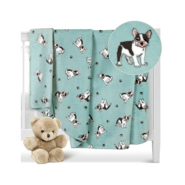 Bellatex Baba takaró Ella Bulldog kék