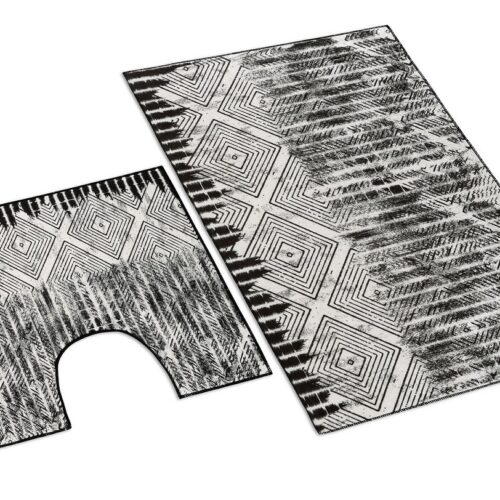 Bellatex Téglalapok fürdőszobaszőnyeg szett3D