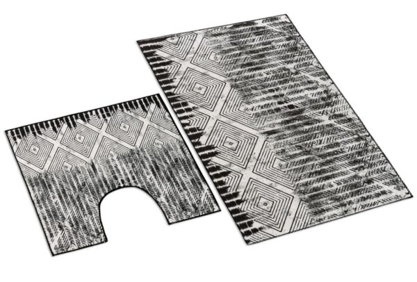 Bellatex Téglalapok fürdőszobaszőnyeg szett3D