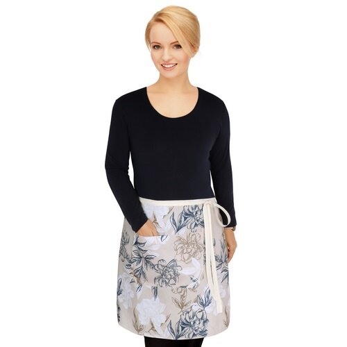 Bellatex derékkötény DITA Flower bézs