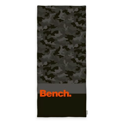 Bench törölköző szürke fekete