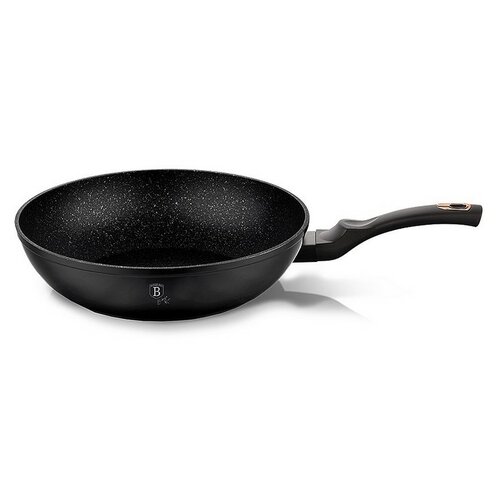 Berlinger Haus Black Rose Collection Wok serpenyő márvány felülettel