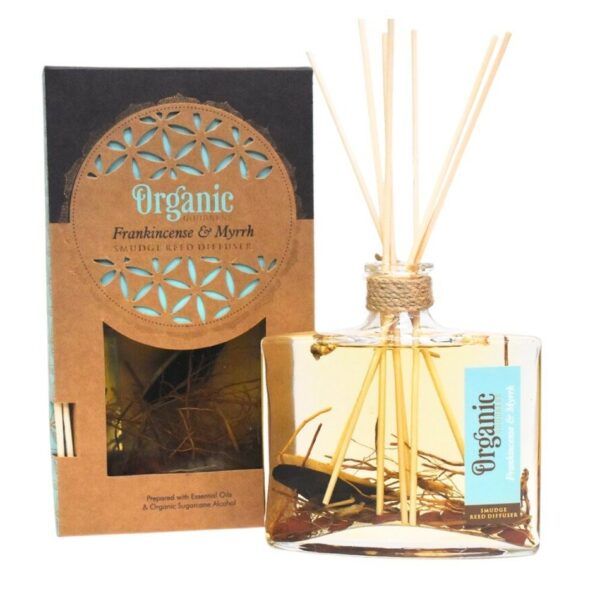 Bio diffúzor Frankincense & Myrrh 150 mlpálcikákkal