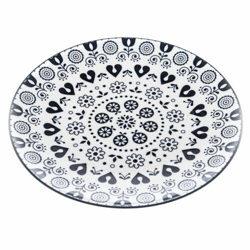 Blue Orient porcelán desszert tányér