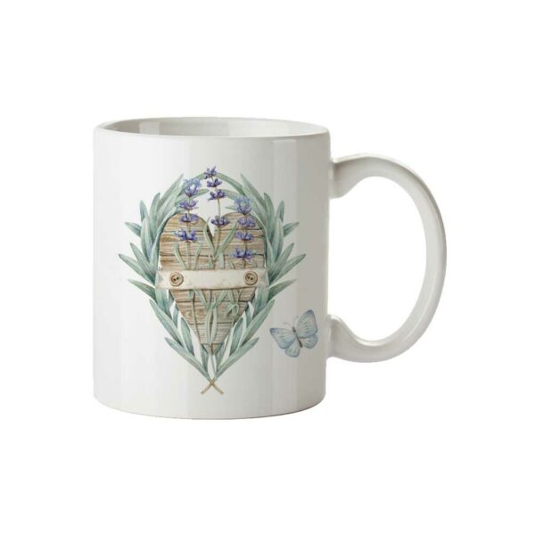 Bohemia Gifts Levendula kerámia bögre