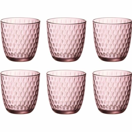 Bormioli Rocco 6-részes üvegpohár készlet Lilac