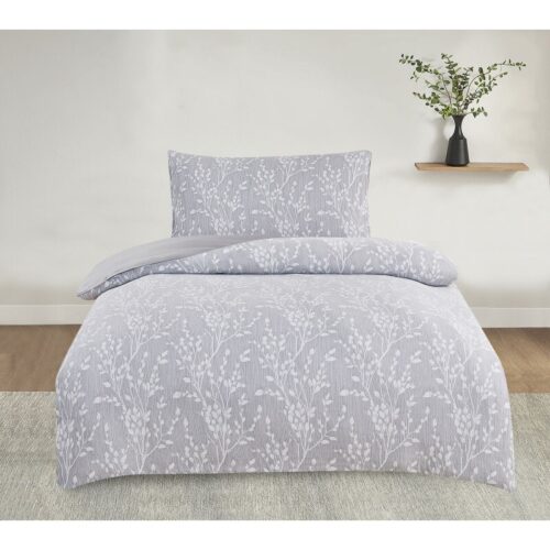 Bostonj jacquard ágyneműhuzat szürke