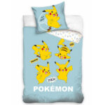 Carbotex Gyermek pamut ágynemű Pokémon Pika PikaPika Pikachu
