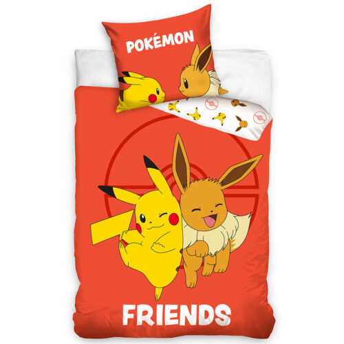 Carbotex baba ágynemű Pokémon Eevee és Pikachu