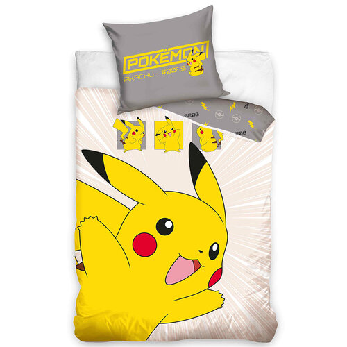 Carbotex baba pamut ágynemű Pokémon Pikachu inAction