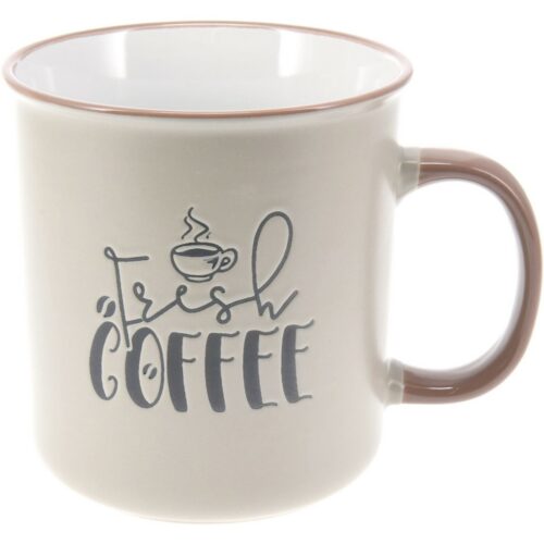 Coffee kőagyag bögre fehér