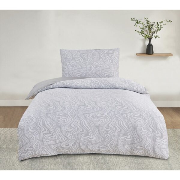 Colorado jacquard ágyneműhuzat szürke