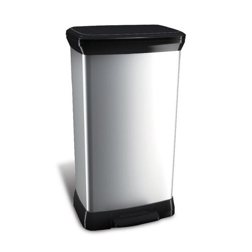 Curver Silver pedálos szemeteskosár