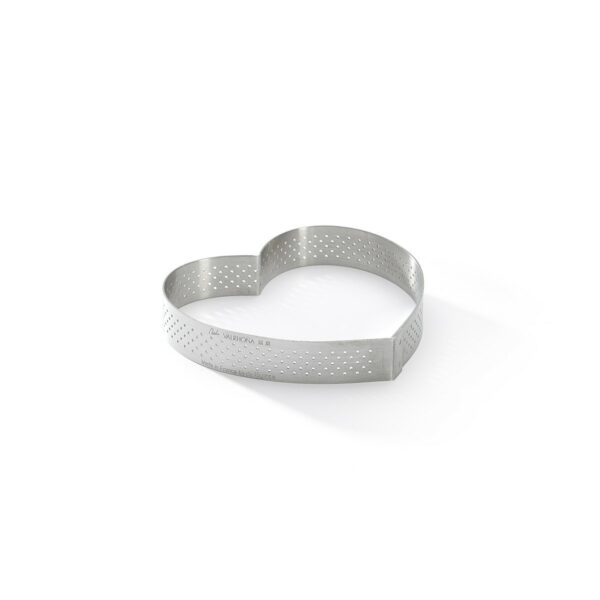 De Buyer 3099.51 perforált tortakeret Szív 12 cm