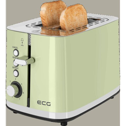 ECG ST 2766 Vintage Olive kenyérpirító sütő
