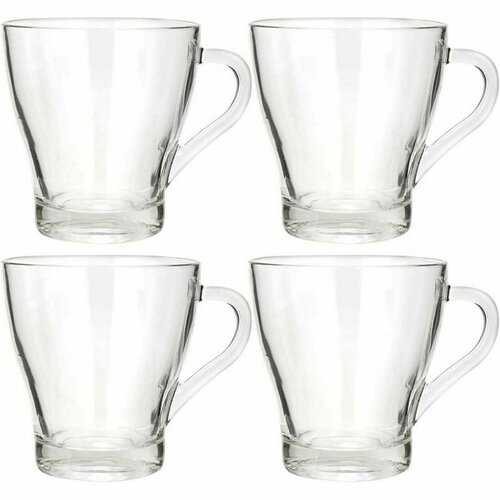 EH Clear átlátszó üvegbögre szett 300 ml