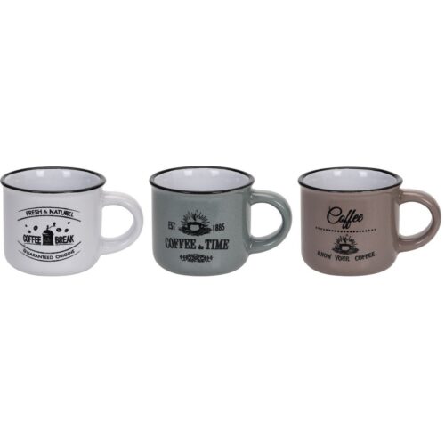 EH Coffee 3 db-os bögre készlet